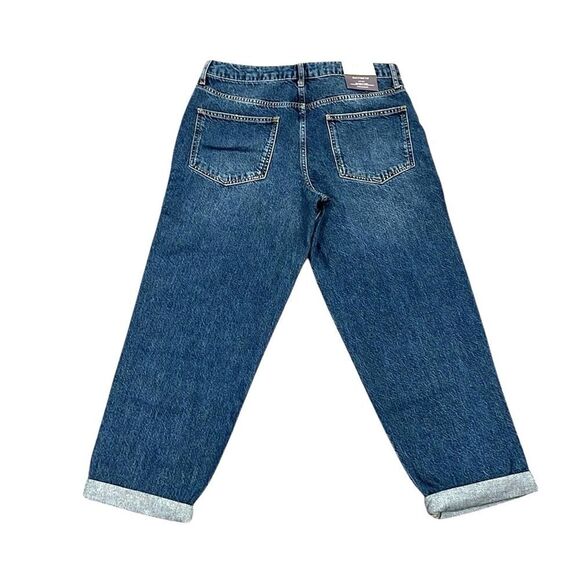 Boden blue denim cotton boyfriend jean size US 8 NWT - Picture 2 of 10